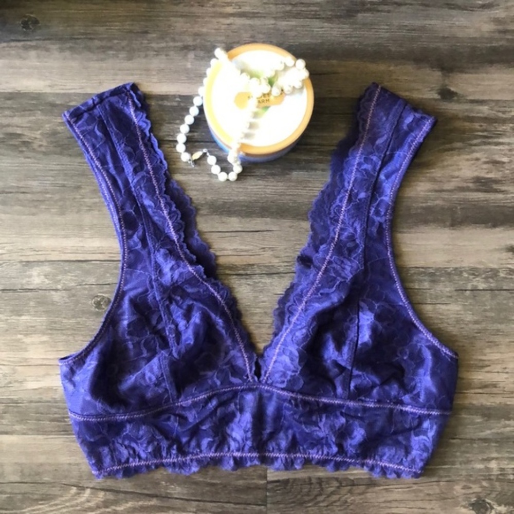 Intimately Free People Deep Purple Bralette